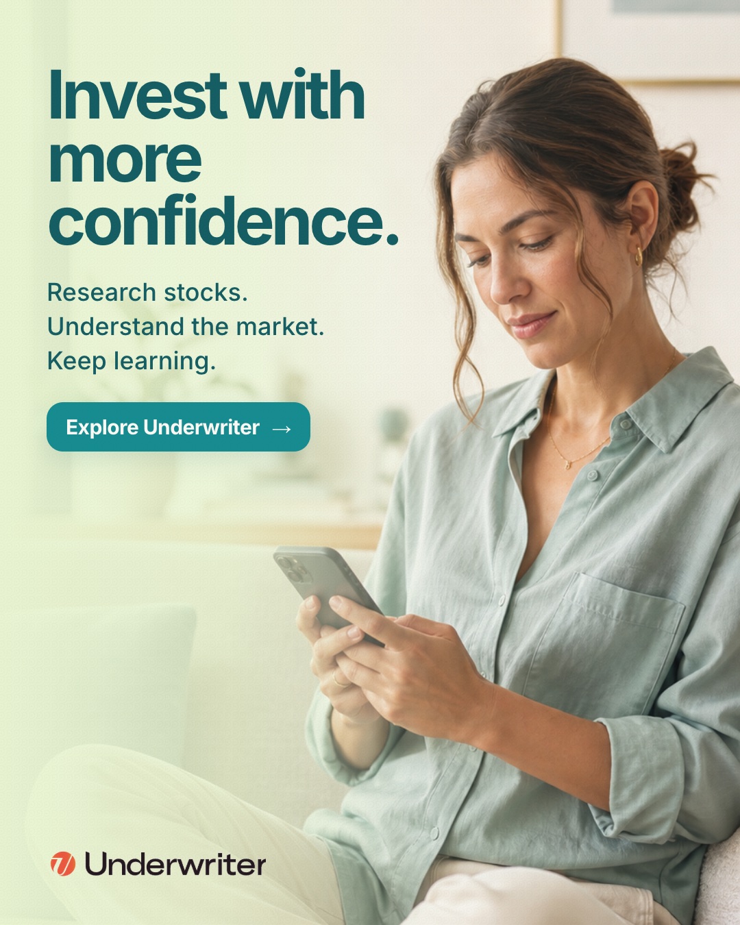 Underwriter Invest With More Confidence advertisement